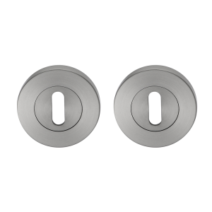 Sleutelrozet rond 53,5x8,5 mm gun metal PVD gecoat