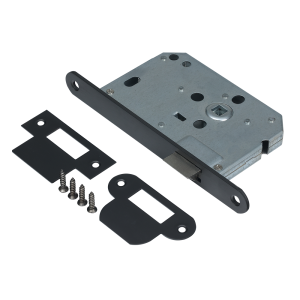 Loopslot met voorplaat geborsteld gun metal PVD gecoat