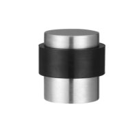 Deurstopper voor vloermontage 25x30mm geborsteld RVS