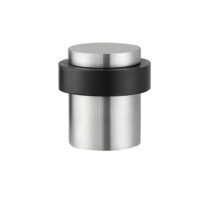 Deurstopper voor vloermontage 30x40mm geborsteld RVS