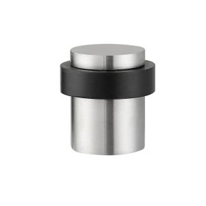 Deurstopper voor vloermontage 30x40mm geborsteld RVS