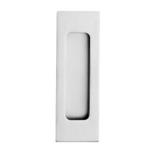 Schuifdeurkom rechthoek 150x50x12 mm blind rvs