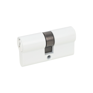 Dubbele profielcilinder standaard 30/30 mat wit