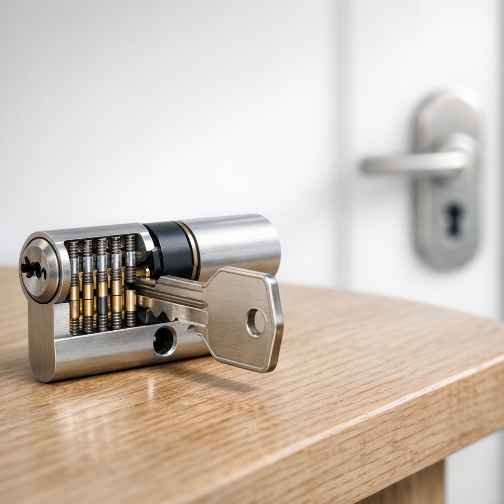 Hoe werkt een cilinderslot?