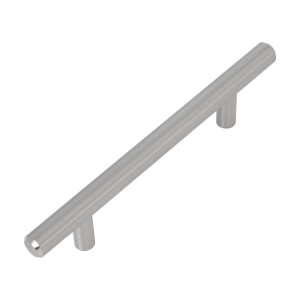Meubelgreep Mila geborsteld RVS 156mm rond - Boorafstand 96mm