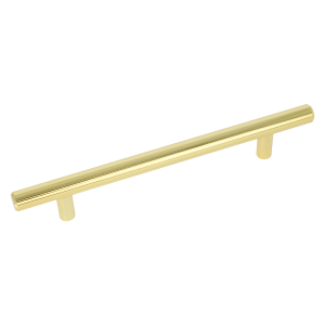 Meubelgreep Mila mat goud 188mm rond - Boorafstand 128mm