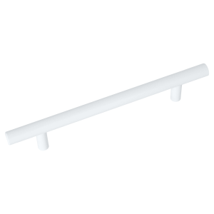 Meubelgreep Mila mat wit 188mm rond - Boorafstand 128mm