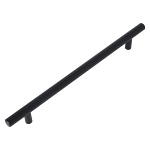 Meubelgreep Mila mat zwart 252mm rond - Boorafstand 192mm