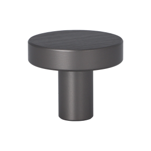 Meubelknop Bora gun metal 30mm