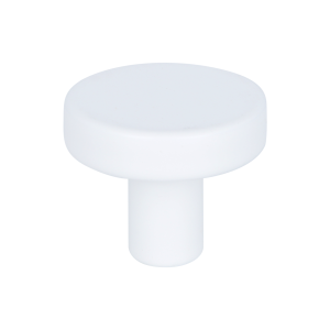 Meubelknop Bora mat wit 30mm