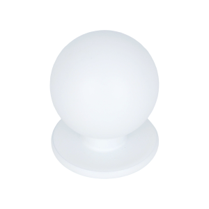 Meubelknop Sera mat wit 24mm